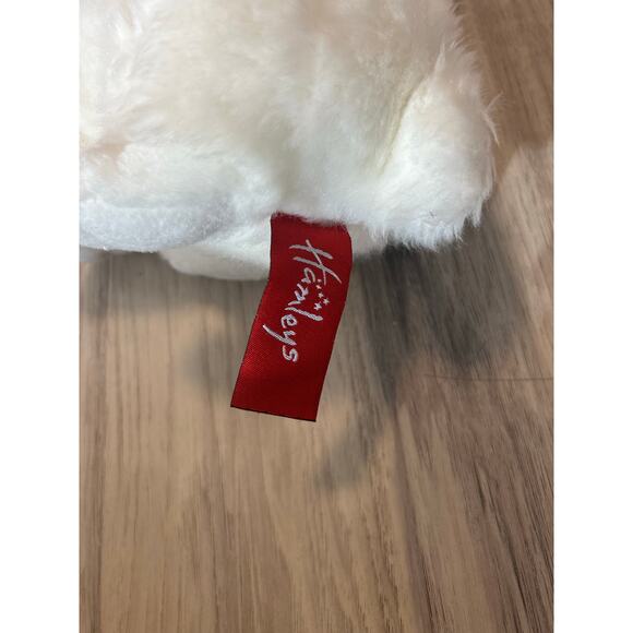Hamleys Toy Store White Bunny Rabbit Plush Soft Toy 8” Stuffed Animal - Picture 3 of 5